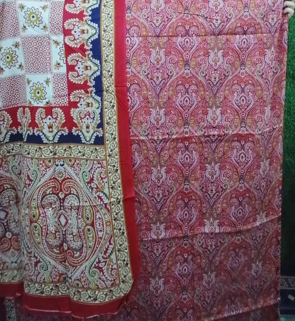 Red Maroon Color Joypuri Pattel