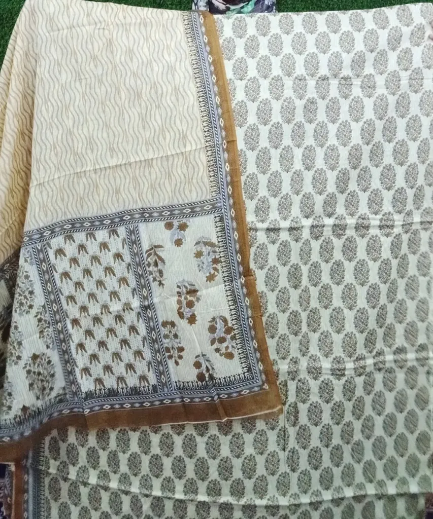 Cream Sand Color Joypuri Pattel