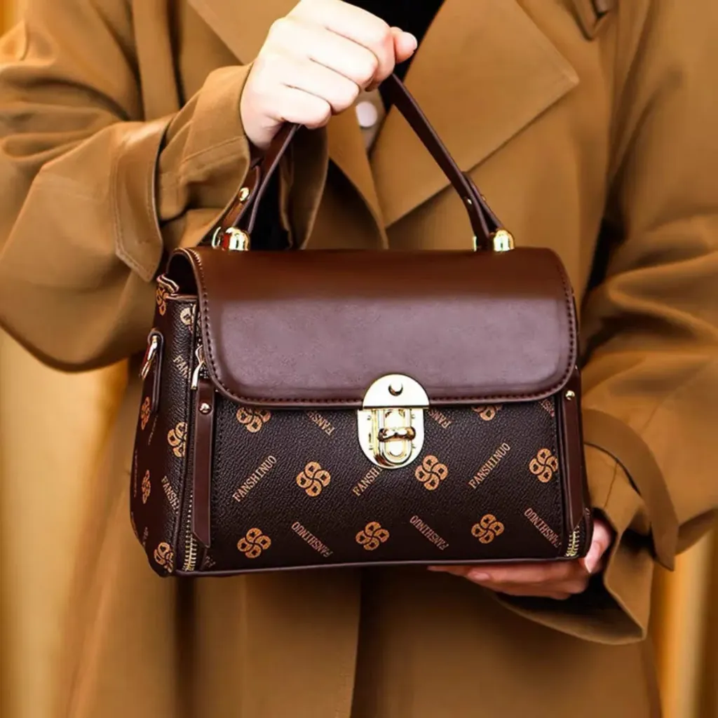 New Fashionable Printed Portable Shoulder Crossbody Bag