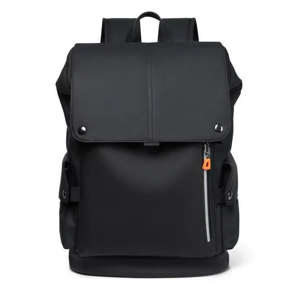 Large Capacity College & Travel Backpack (Black)