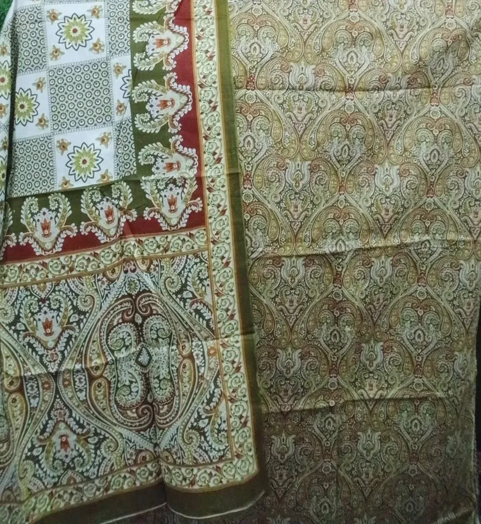 Olive Color Joypuri Pattel